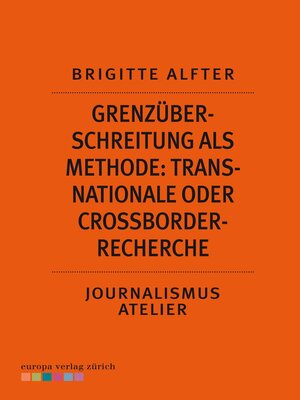 cover image of Grenzüberschreitung als Methode